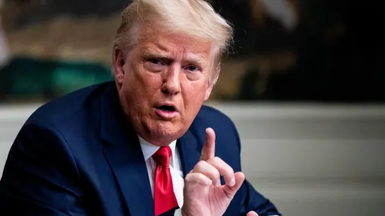El expresidente de EE.UU. Donald J. Trump, en una fotografía de archivo. El expresidente de EE.UU. Donald J. Trump, en una fotografía de archivo.