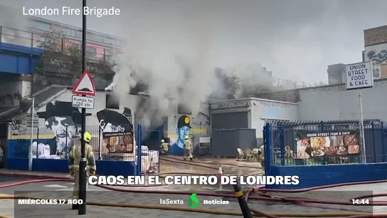Incendio London Bridge Londres Incendio London Bridge Londres
