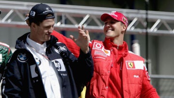 Ralf Schumacher junto a su Hermano Michael