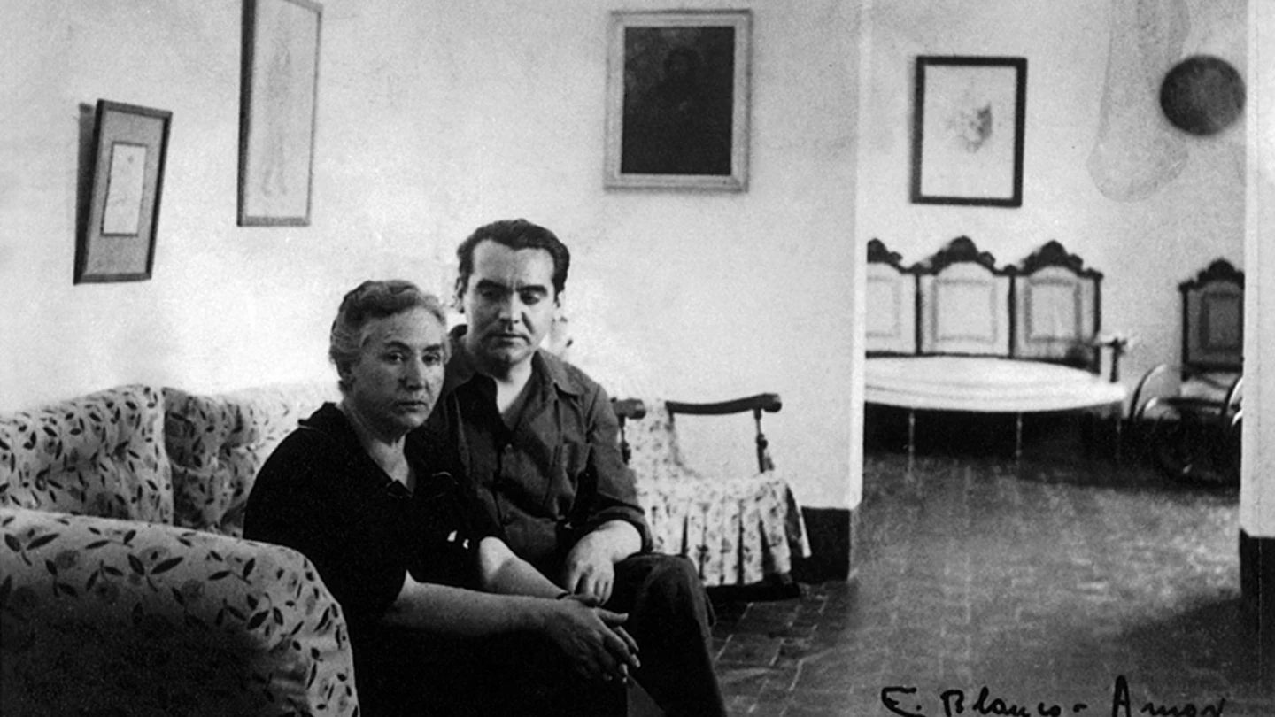 Federico García Lorca, en la Huerta de San Vicente Federico García Lorca, en la Huerta de San Vicente