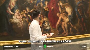 El artista italiano que visita a diario El Prado para transportar el Barroco al siglo XXI