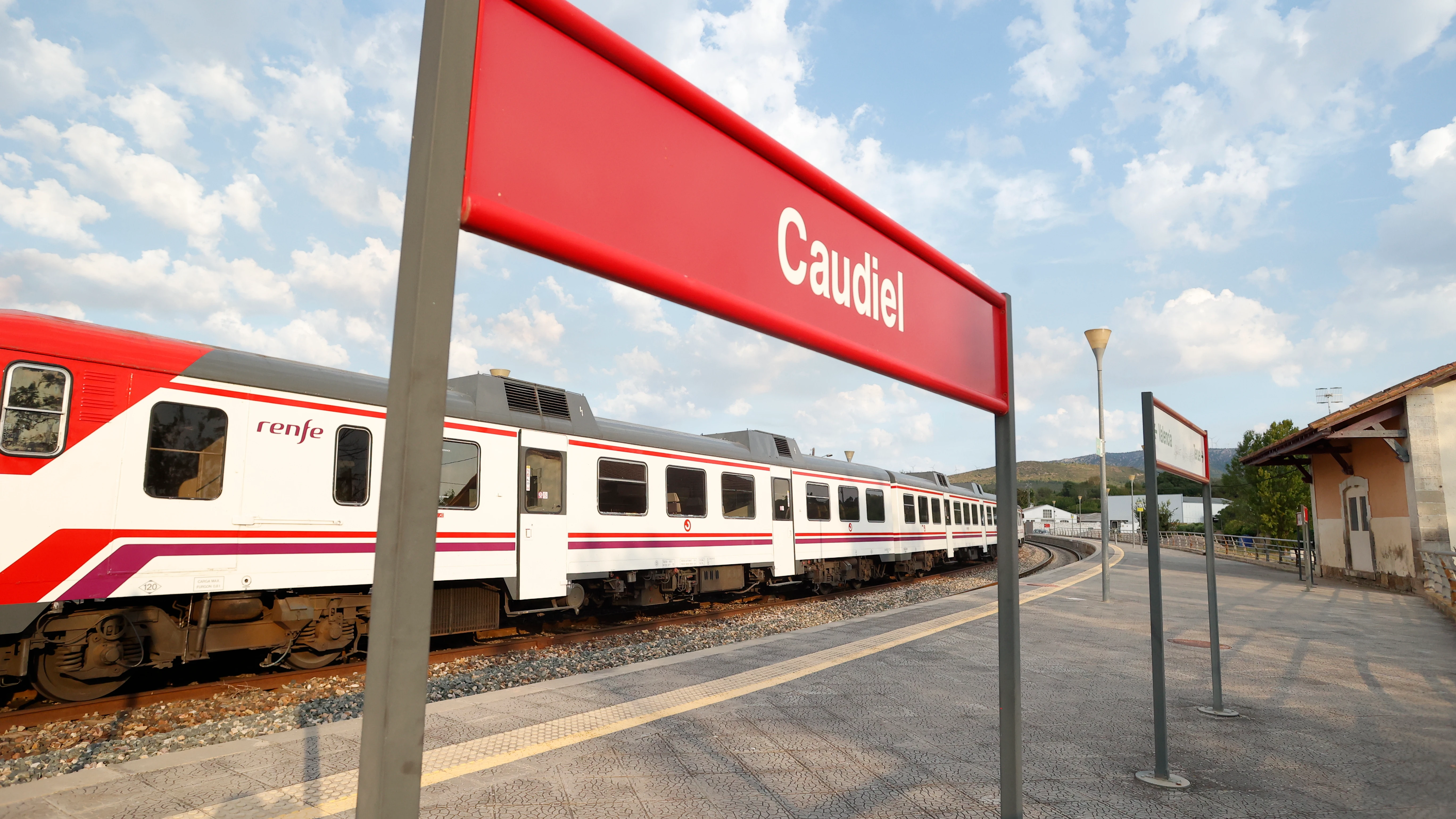 La estación de Renfe de Caudiel