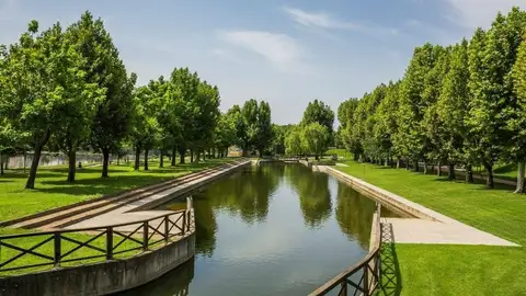 Piscina Natural La Alameda, en Moraleja, Cáceres Piscina Natural La Alameda, en Moraleja, Cáceres