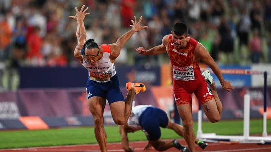 Asier Martínez y Pascal Martinot-Lagarde, al límite Asier Martínez y Pascal Martinot-Lagarde, al límite