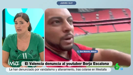 "Es una mala persona": la opinión de Loreto Ochando sobre la polémica del youtuber Borja Escalona "Es una mala persona": la opinión de Loreto Ochando sobre la polémica del youtuber Borja Escalona