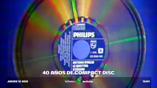 El Compact Disc cumple 40 a&ntilde;os