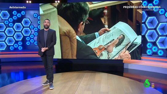 Dani Mateo, sobre la 'pillada' a Revilla ojeando Interviú en el Parlamento: "Buscaba un reportaje" Dani Mateo, sobre la 'pillada' a Revilla ojeando Interviú en el Parlamento: "Buscaba un reportaje"