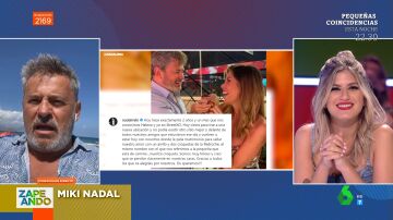 Miki Nadal habla de su romántica pedida de mano a Helena Aldea, con la que está esperando un hijo