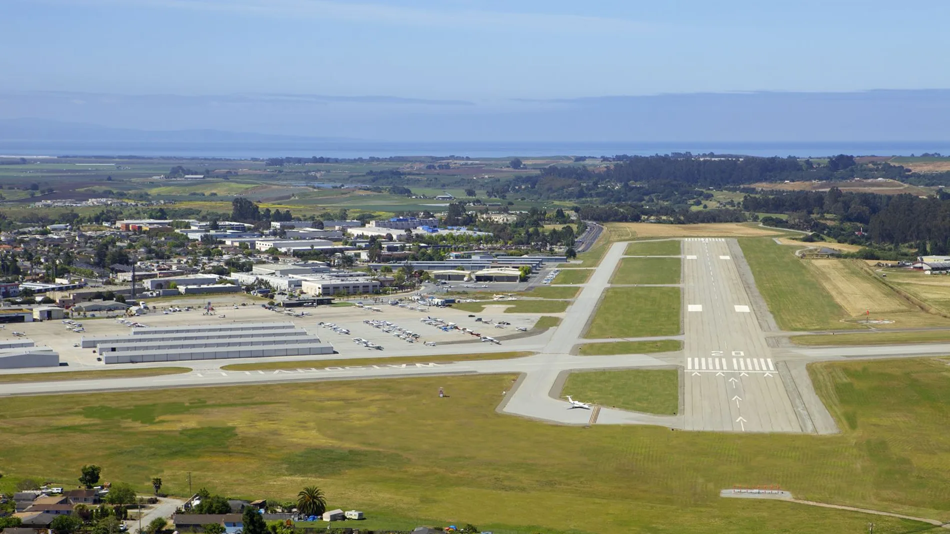 Imagen de archivo del aeropuerto municipal de Watsonville, en California