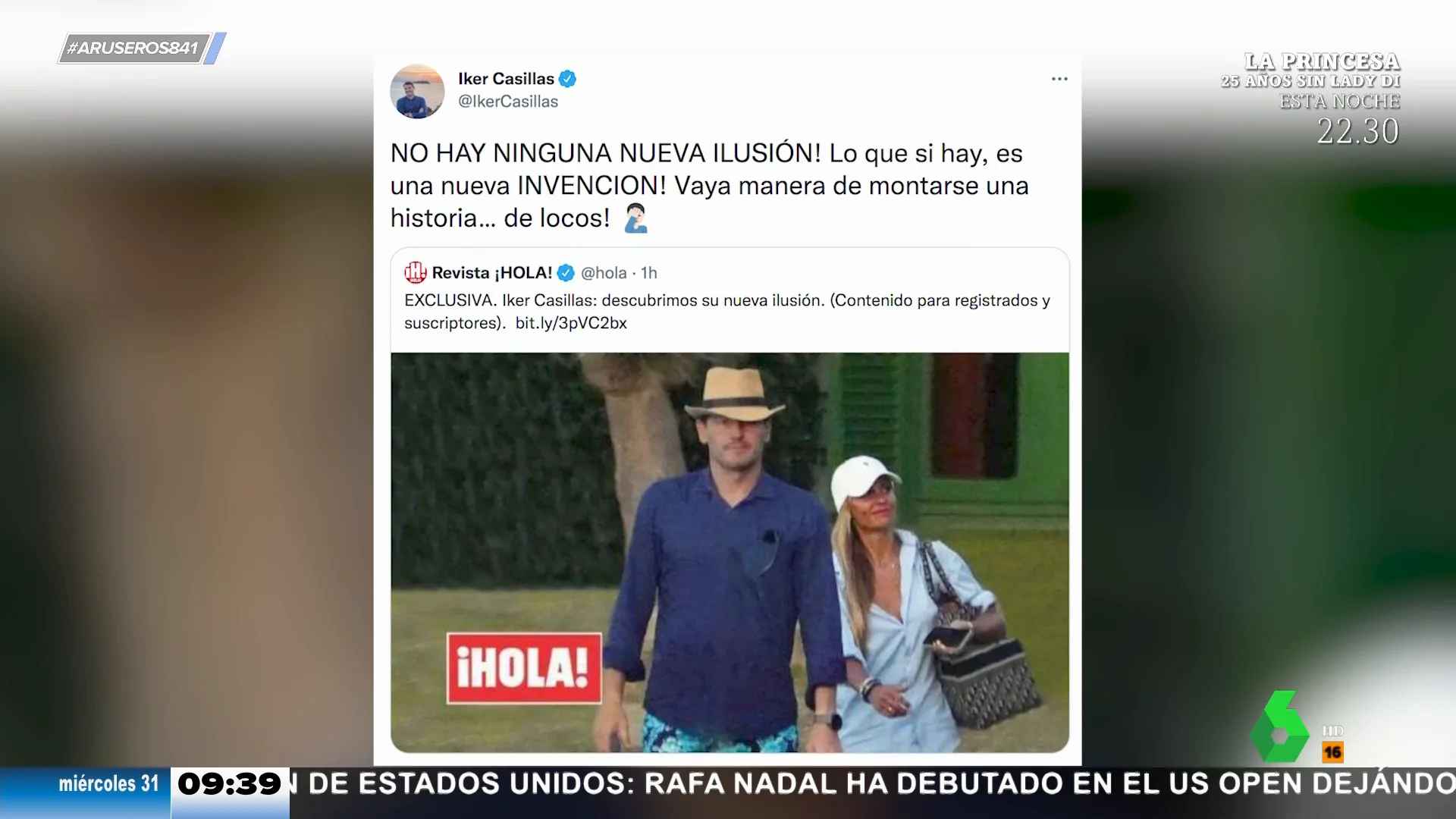 Iker Casillas desmiente su relación con María José Camacho