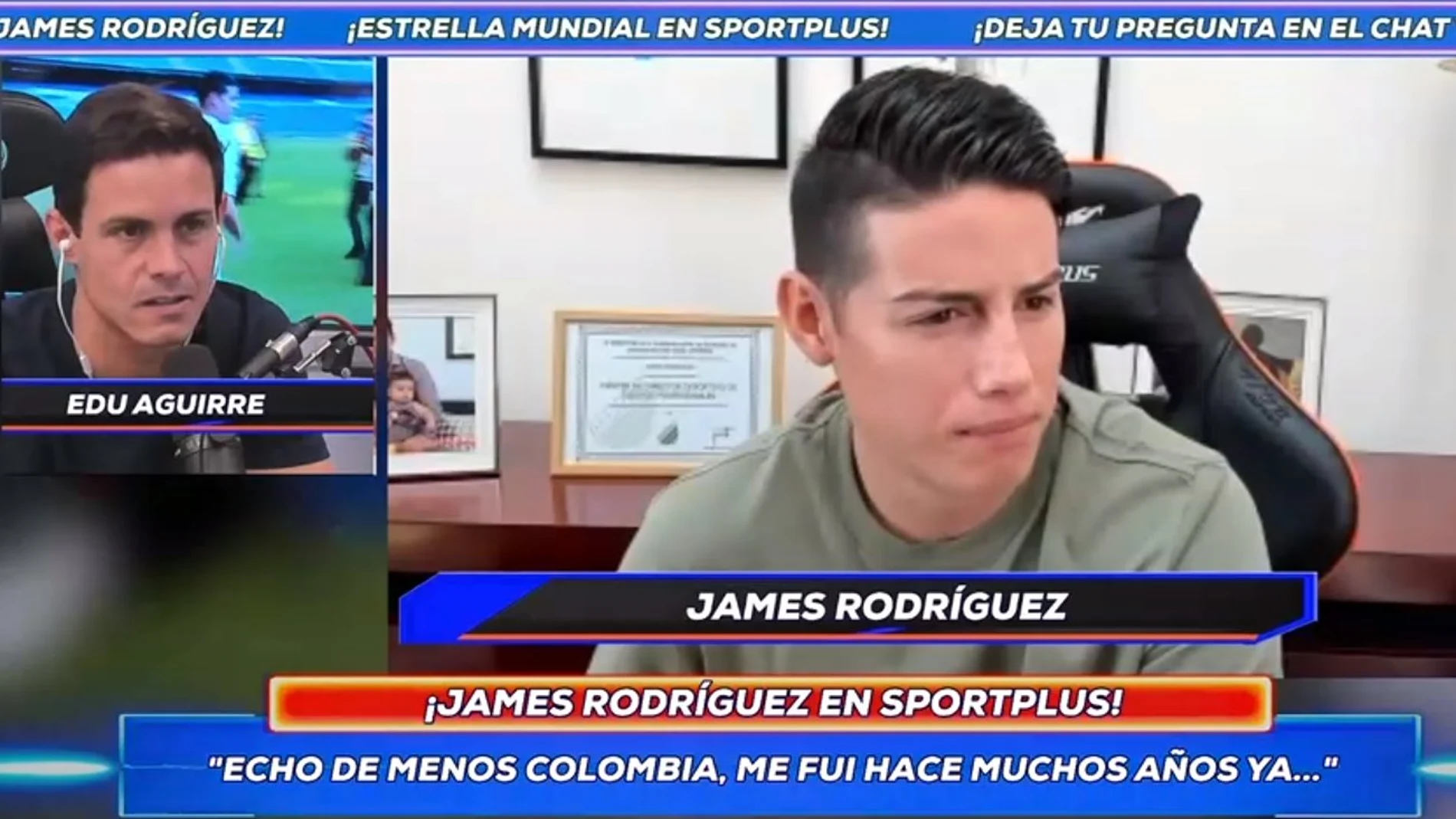 James Rodríguez responde: ¿Qué pasó para que no fichara por el Atlético y dejara el Real Madrid?