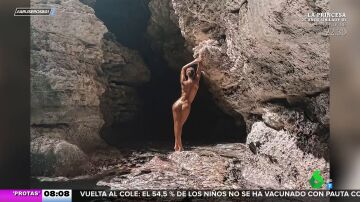 Tamara Gorro y su aventura para tomarse estas fotos desnuda