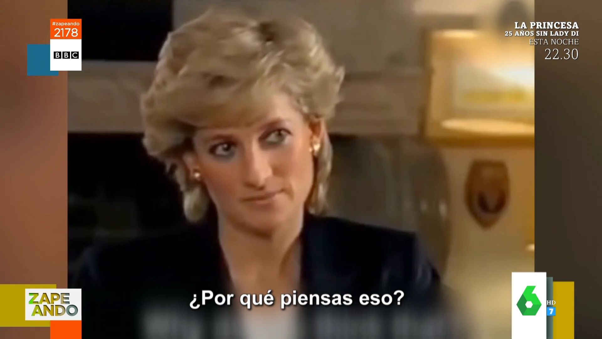 La risa de Lady Di cuando le preguntaron si cree que algún día será la reina de Reino Unido