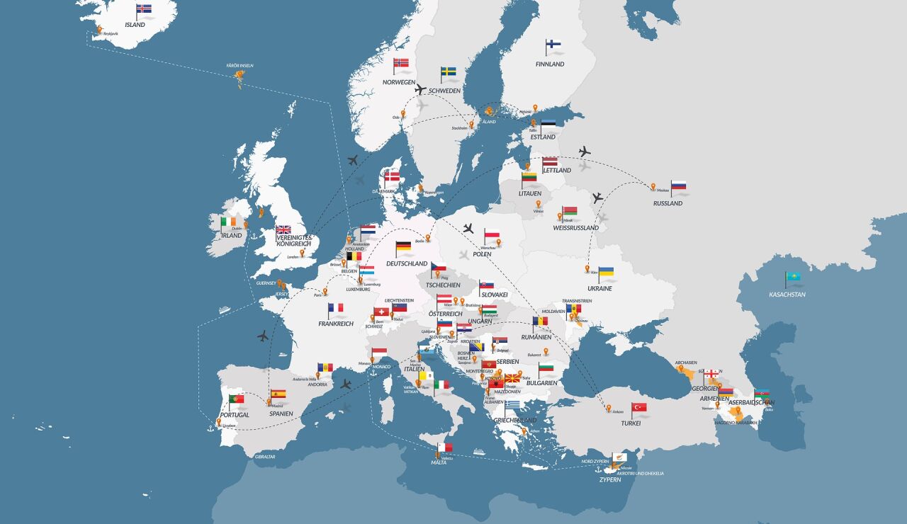 Mapa de Europa