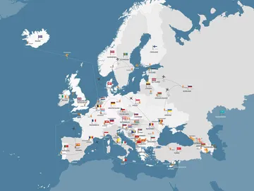 Mapa de Europa Mapa de Europa
