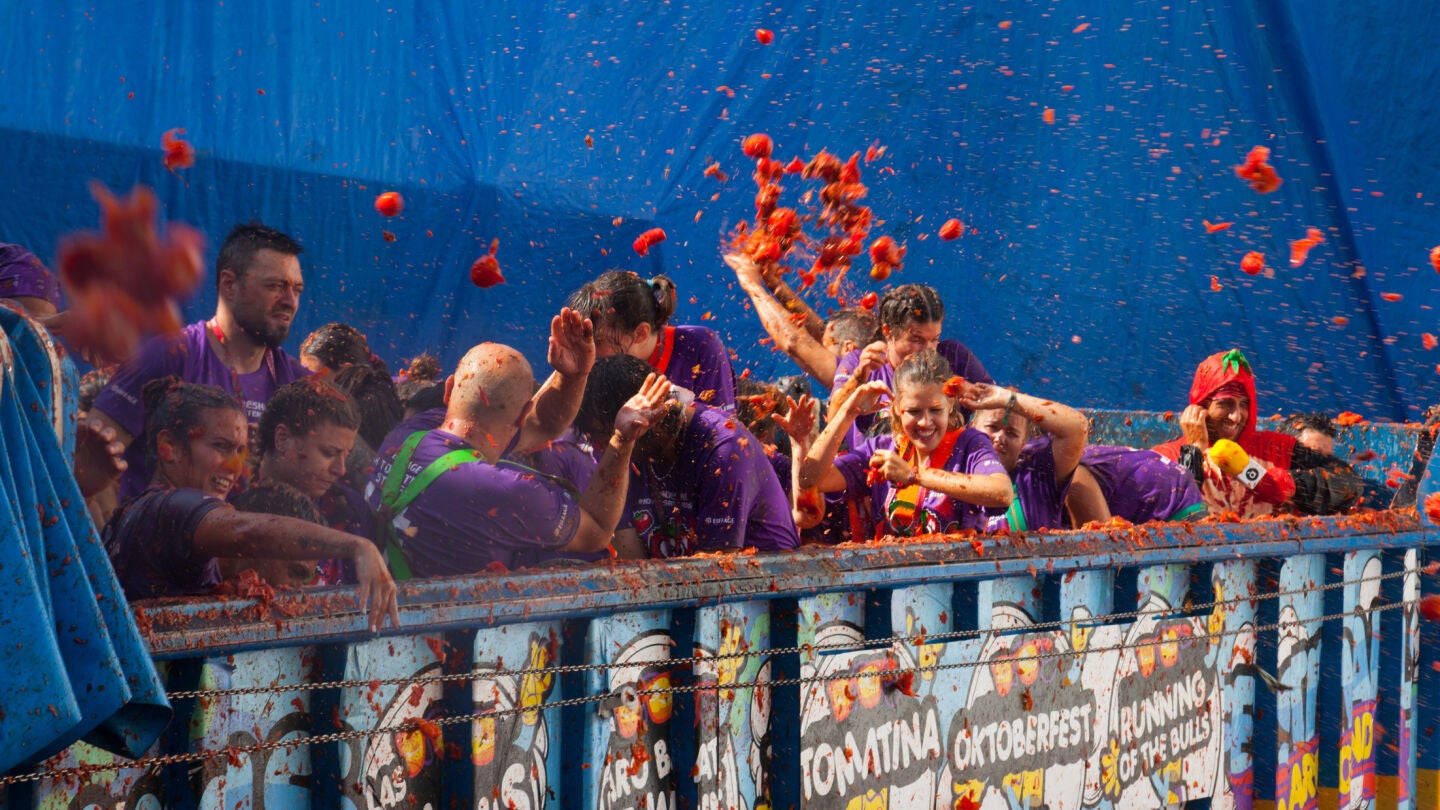 Tomatina de Bu&ntilde;ol, Comunidad Valenciana