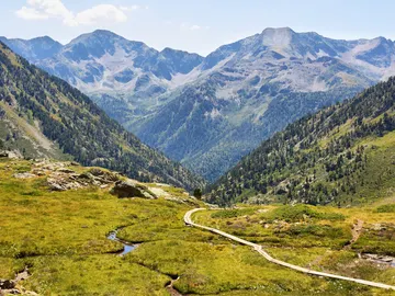 Pica d’Estats, en Cataluña, Pirineos Pica d’Estats, en Cataluña, Pirineos