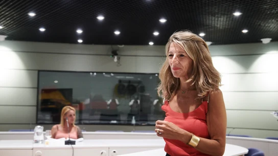La vicepresidenta segunda del Gobierno y ministra de Trabajo y Economía Social, Yolanda Díaz. La vicepresidenta segunda del Gobierno y ministra de Trabajo y Economía Social, Yolanda Díaz.