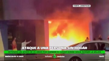 Detenido un joven de 20 años por quemar el lugar donde solía dormir una mujer sin hogar en León