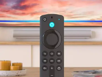 El mando de un Fire TV Stick El mando de un Fire TV Stick