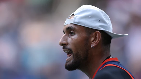 Nick Kyrgios durante el US Open Nick Kyrgios durante el US Open
