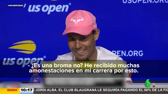 Así fue la respuesta de Rafa Nadal a quienes le acusan de recibir un trato de favor en los partidos Así fue la respuesta de Rafa Nadal a quienes le acusan de recibir un trato de favor en los partidos