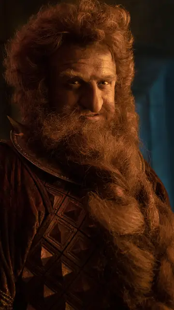 El rey de los enanos bajo las minas de Moria. El rey de los enanos bajo las minas de Moria.