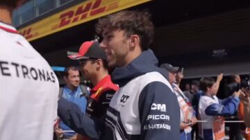 Gasly, 'cazado' hablando con Russell y Leclerc sobre su futuro en la Fórmula 1