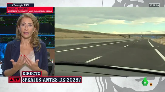 Raquel Sánchez, ministra de Transportes: "No parece que sea el momento de aplicar peajes en las autovías" Raquel Sánchez, ministra de Transportes: "No parece que sea el momento de aplicar peajes en las autovías"