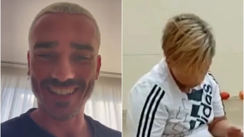 El mensaje de apoyo de Griezmann a Izan, la víctima de bullying en el día de su cumpleaños