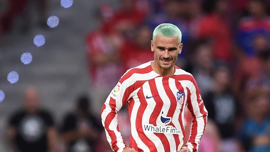 Antoine Griezmann, con el Atlético Antoine Griezmann, con el Atlético
