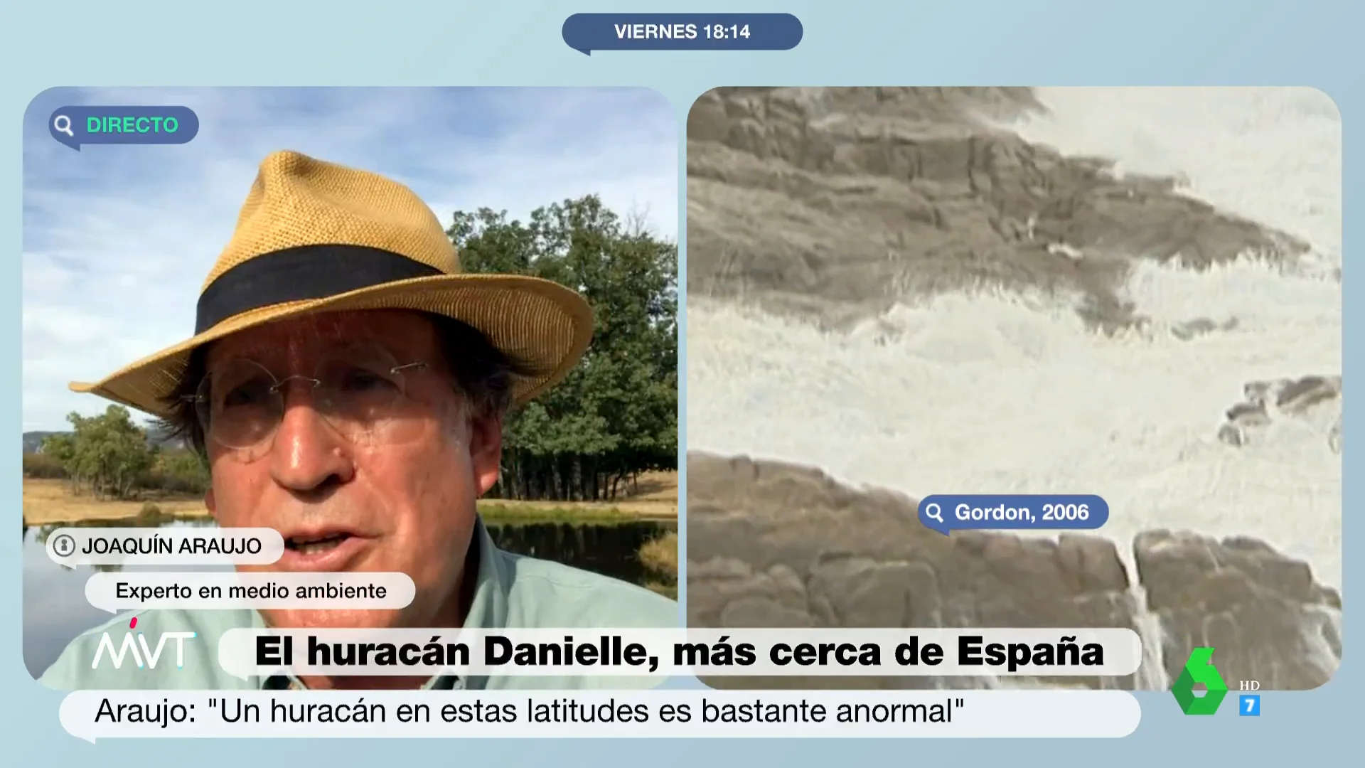 Joaquín Araujo, experto en medioambiente