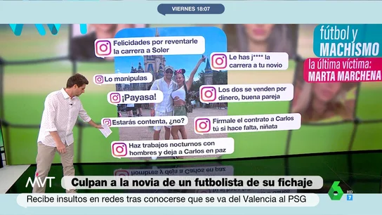 Insultos machistas a la influencer Marta Marchena Insultos machistas a la influencer Marta Marchena