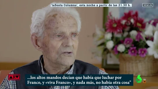 Alfonso, obligado por el bando nacional a luchar en la Guerra Civil: "Mataron a quienes se escaparon" Alfonso, obligado por el bando nacional a luchar en la Guerra Civil: "Mataron a quienes se escaparon"
