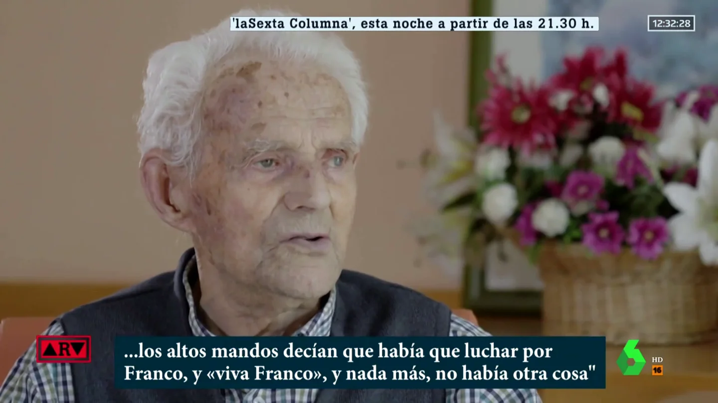 Alfonso, obligado por el bando nacional a luchar en la Guerra Civil: "Mataron a quienes se escaparon" Alfonso, obligado por el bando nacional a luchar en la Guerra Civil: "Mataron a quienes se escaparon"