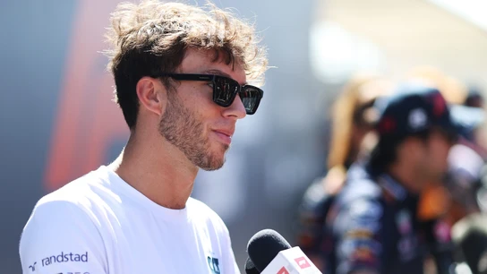 Pierre Gasly, con AlphaTauri Pierre Gasly, con AlphaTauri