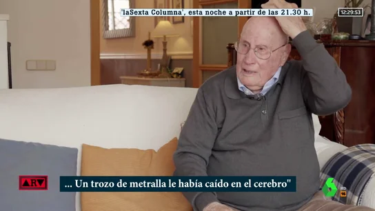 "Tenía un agujero en la cabeza", así relata un superviviente de la Guerra Civil cómo asesinaron a un amigo "Tenía un agujero en la cabeza", así relata un superviviente de la Guerra Civil cómo asesinaron a un amigo