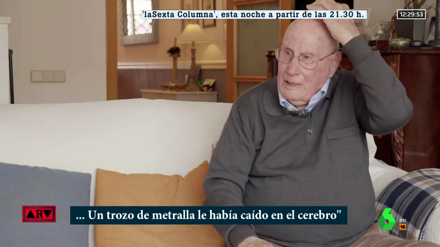 "Tenía un agujero en la cabeza", así relata un superviviente de la Guerra Civil cómo asesinaron a un amigo "Tenía un agujero en la cabeza", así relata un superviviente de la Guerra Civil cómo asesinaron a un amigo