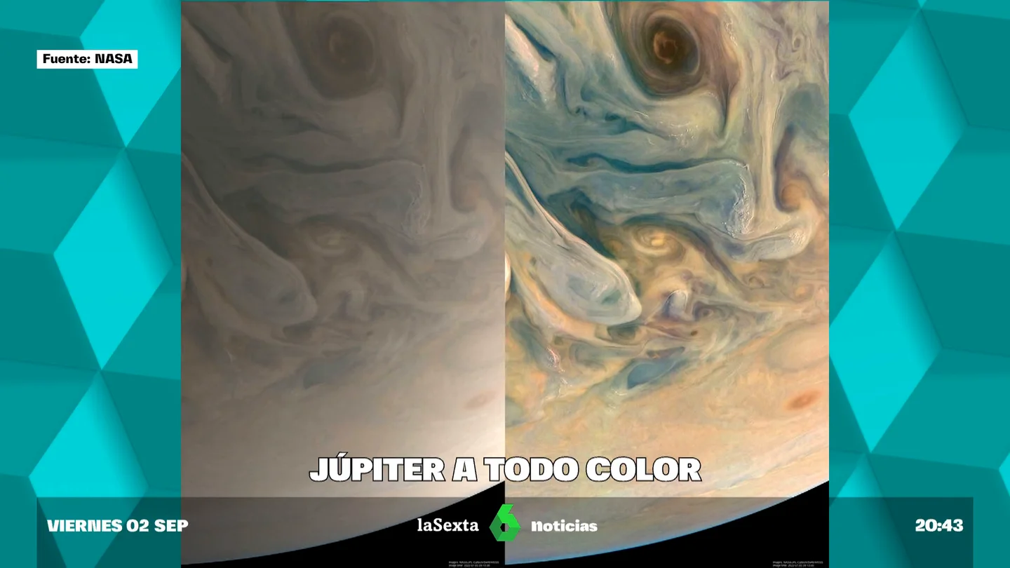Los colores de Júpiter Los colores de Júpiter