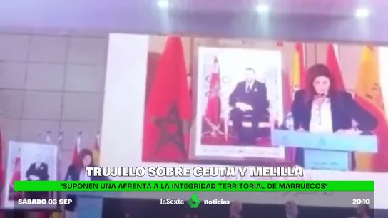 La exministra socialista María Antonia Trujillo asegura que Ceuta y Melilla "suponen una afrenta a la integridad territorial de Marruecos" La exministra socialista María Antonia Trujillo asegura que Ceuta y Melilla "suponen una afrenta a la integridad territorial de Marruecos"