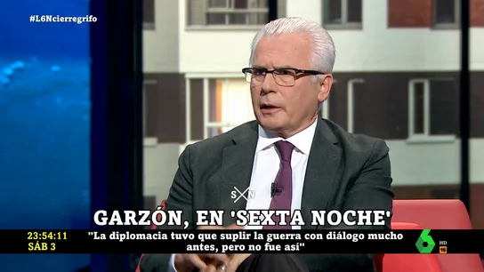 Baltasar Garzón en laSexta Noche Baltasar Garzón en laSexta Noche