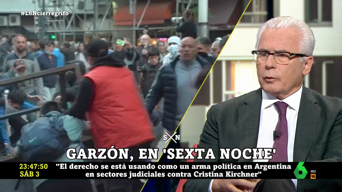 Baltasar Garzón en laSexta Noche Baltasar Garzón en laSexta Noche