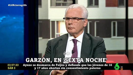 Baltasar Garzón en laSexta Noche Baltasar Garzón en laSexta Noche
