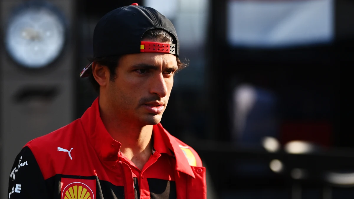 Carlos Sainz, con Ferrari