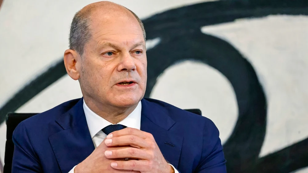 El canciller alemán, Olaf Scholz