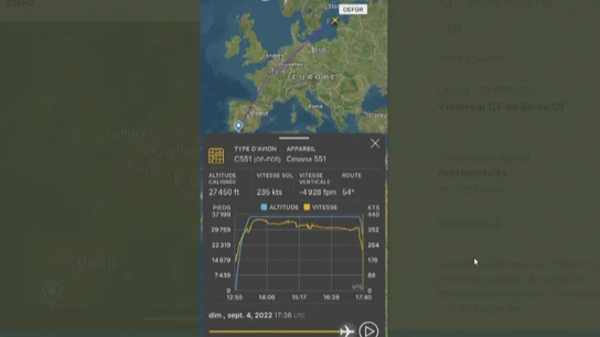 Un avión privado que despegó en Jerez de la Frontera se estrella frente a las costas de Letonia Un avión privado que despegó en Jerez de la Frontera se estrella frente a las costas de Letonia
