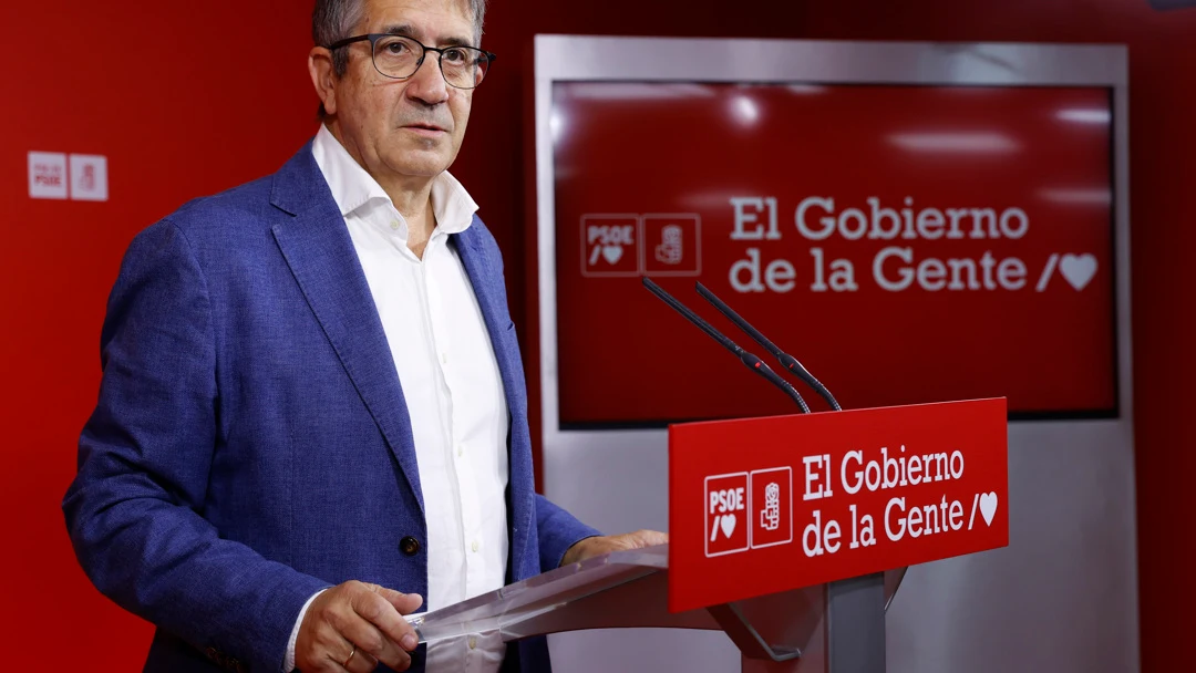 Patxi López defiende la labor del Gobierno: "Está definiendo la política europea, sus propuestas son referencia"