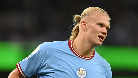 Erling Haaland, delantero del City Erling Haaland, delantero del City