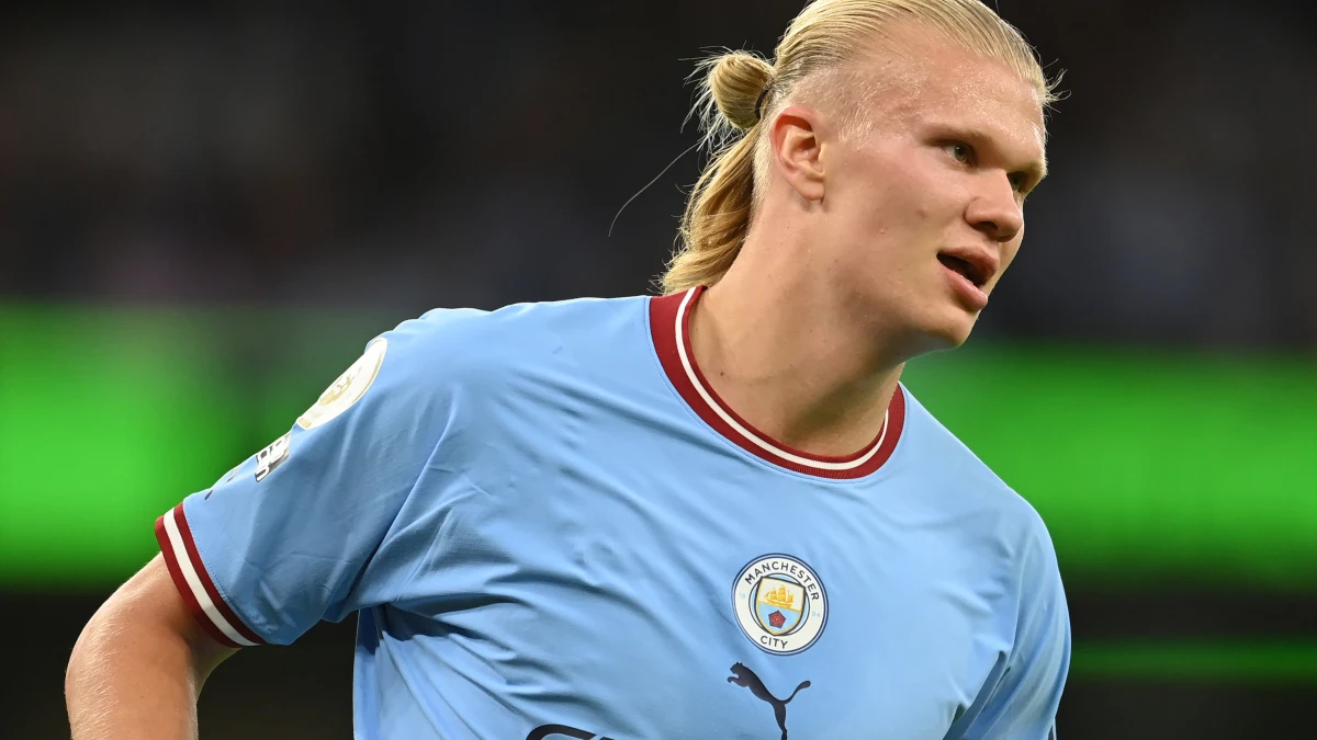 Erling Haaland, delantero del City