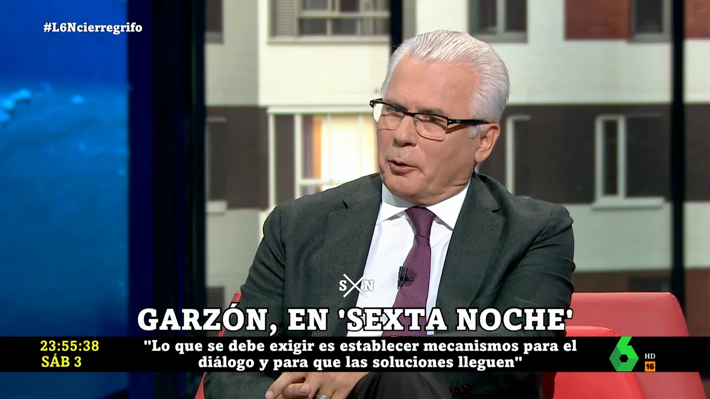 Baltasar Garzón en laSexta Noche Baltasar Garzón en laSexta Noche